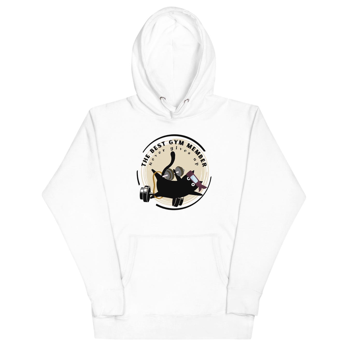 The best gym member - Unisex Hoodie