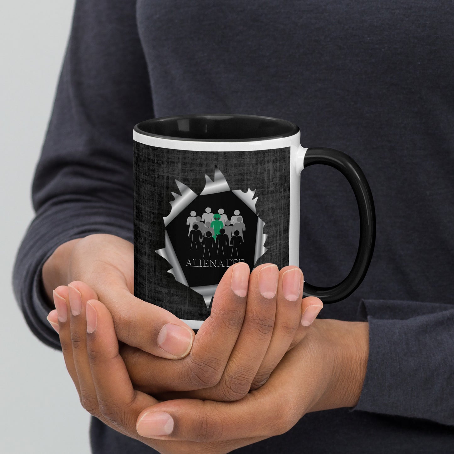 Alienated - Mug with Colour Inside