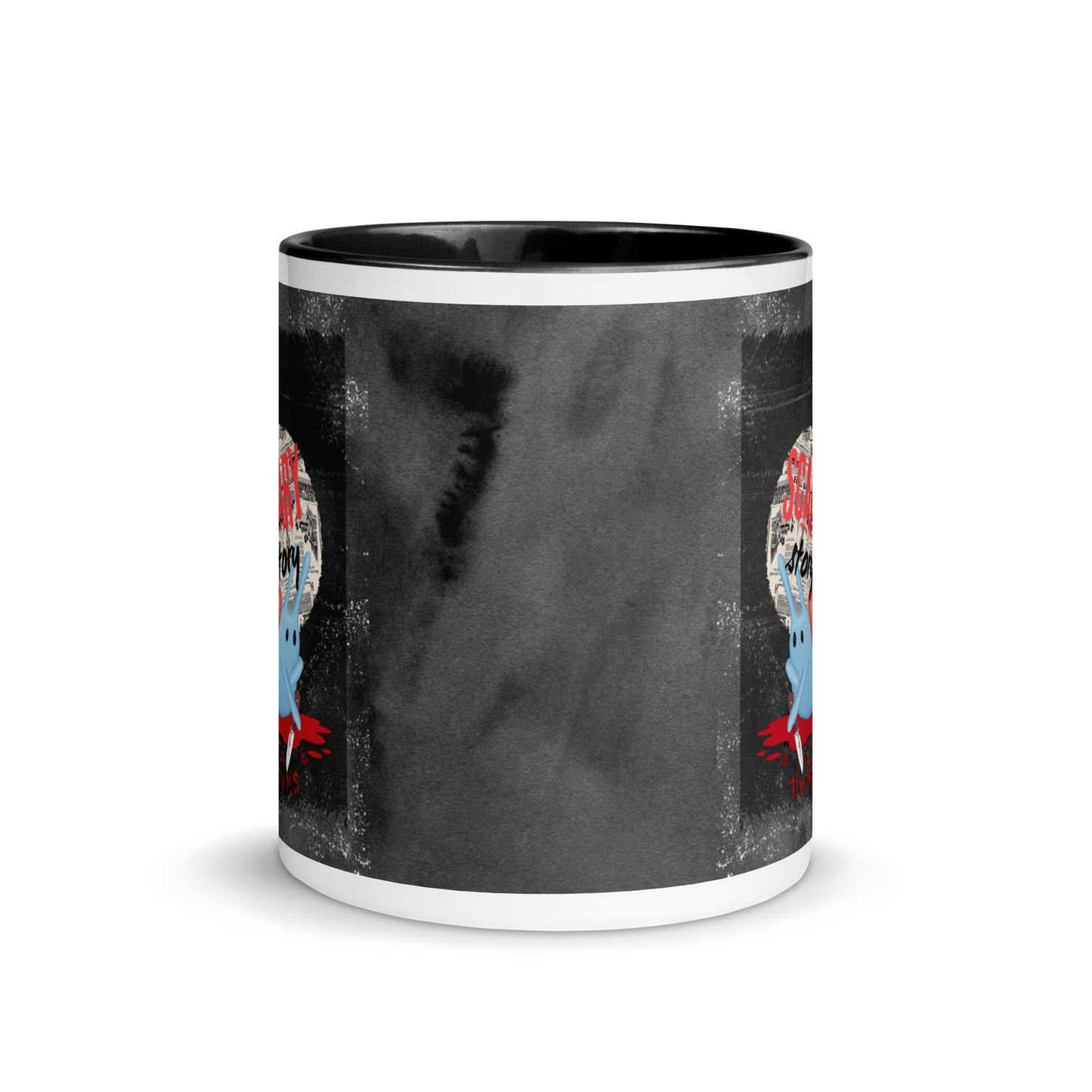 Scary story - Mug with Colour Inside