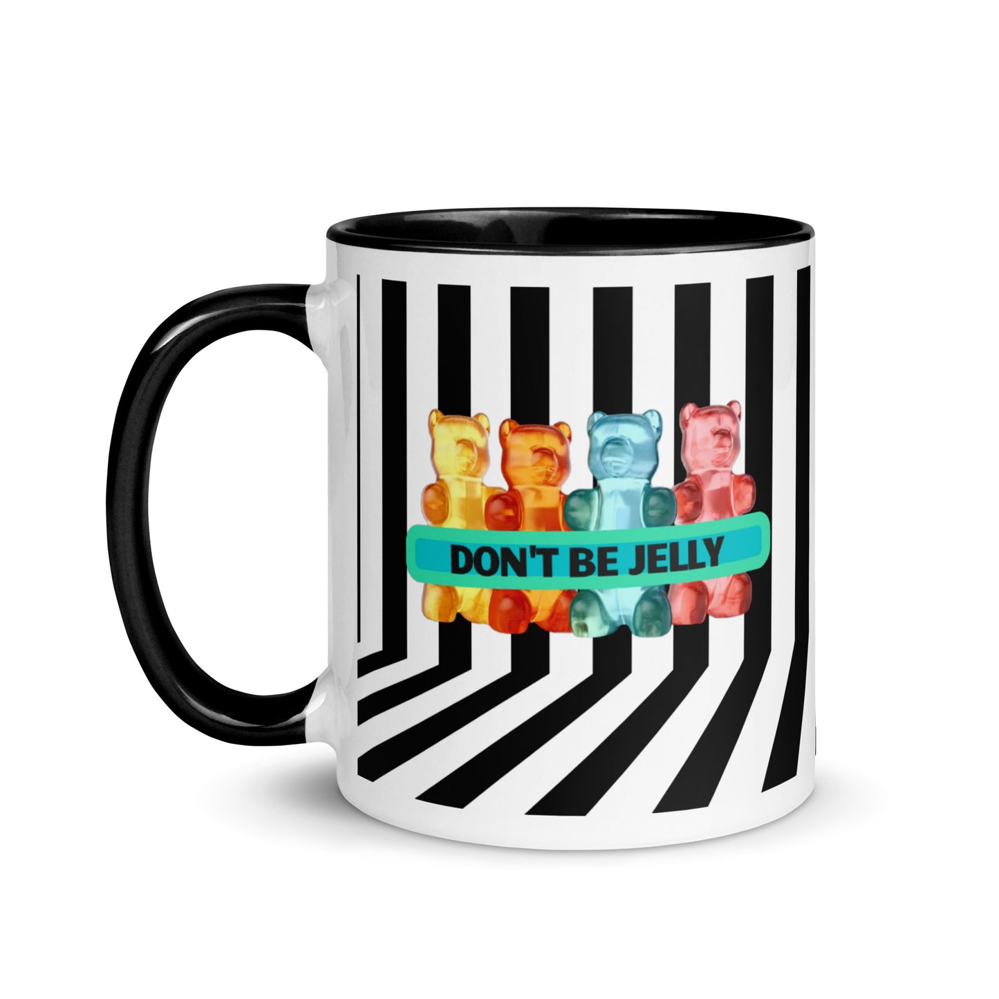 Don't be jelly - Mug with Colour Inside