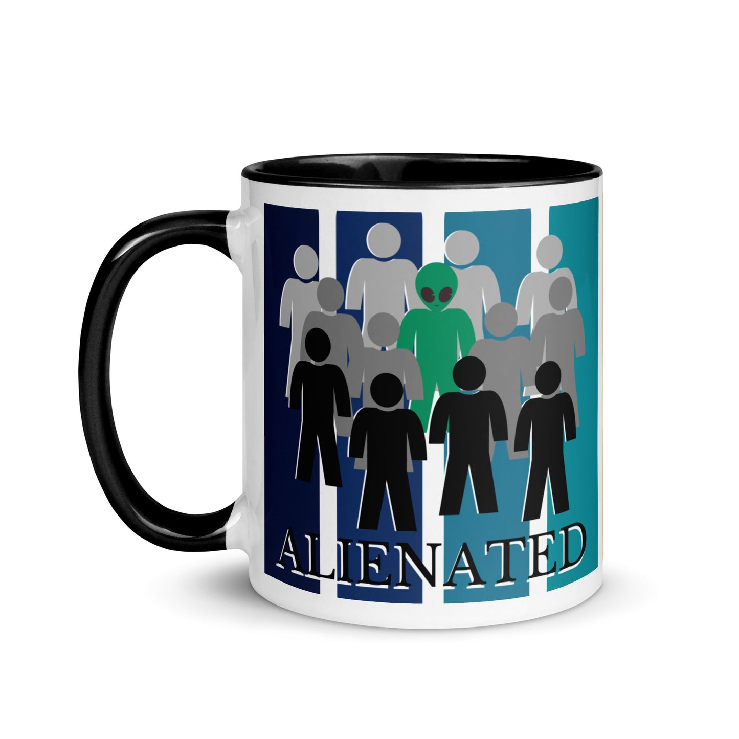 Alienated - Mug with Colour Inside