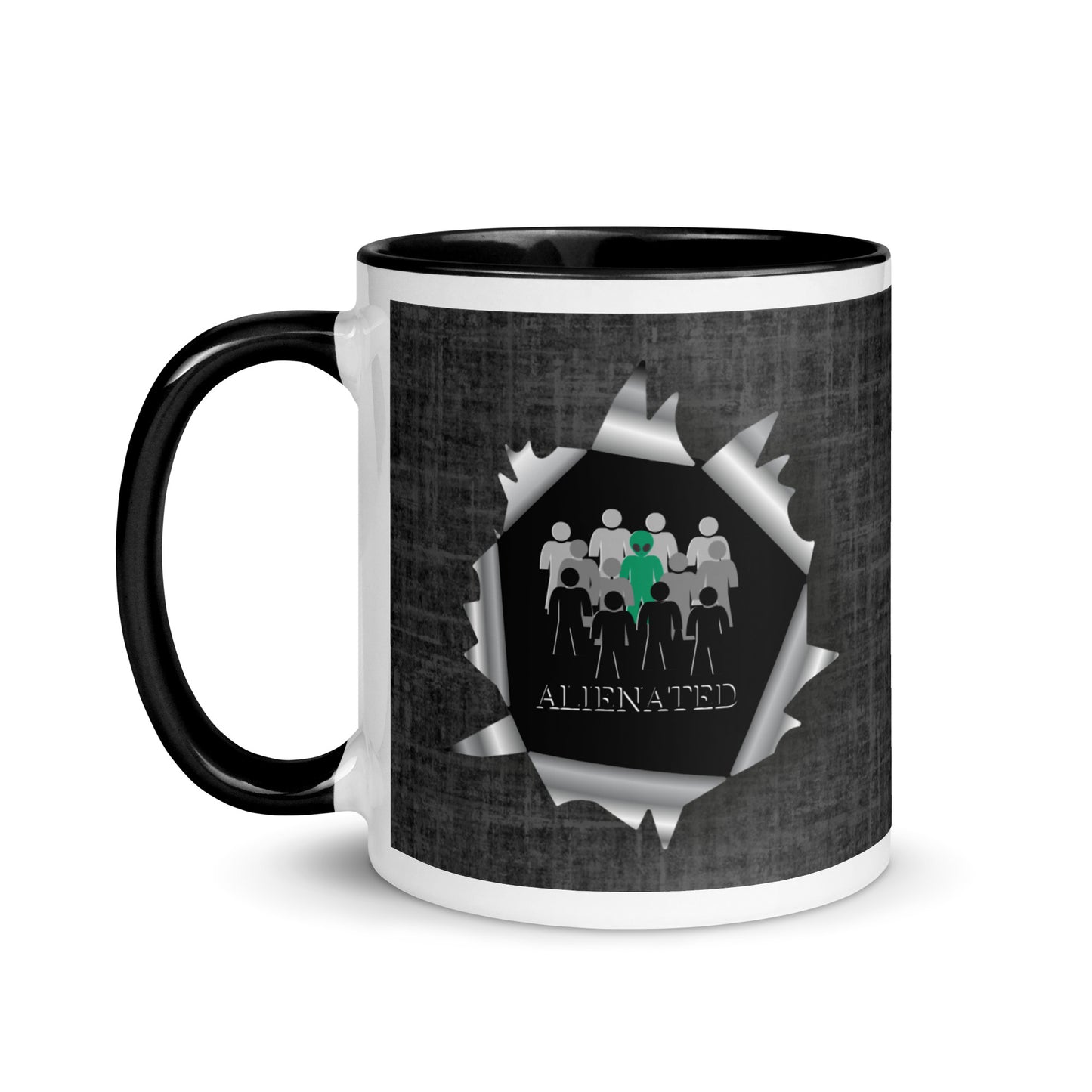 Alienated - Mug with Colour Inside