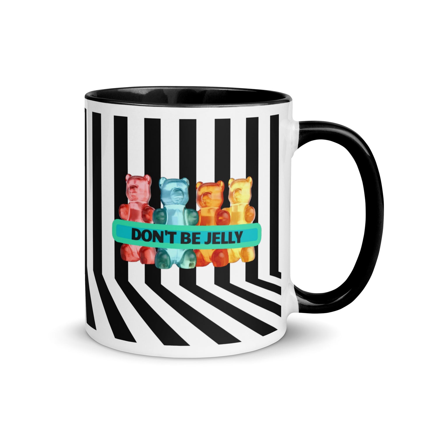 Don't be jelly - Mug with Colour Inside