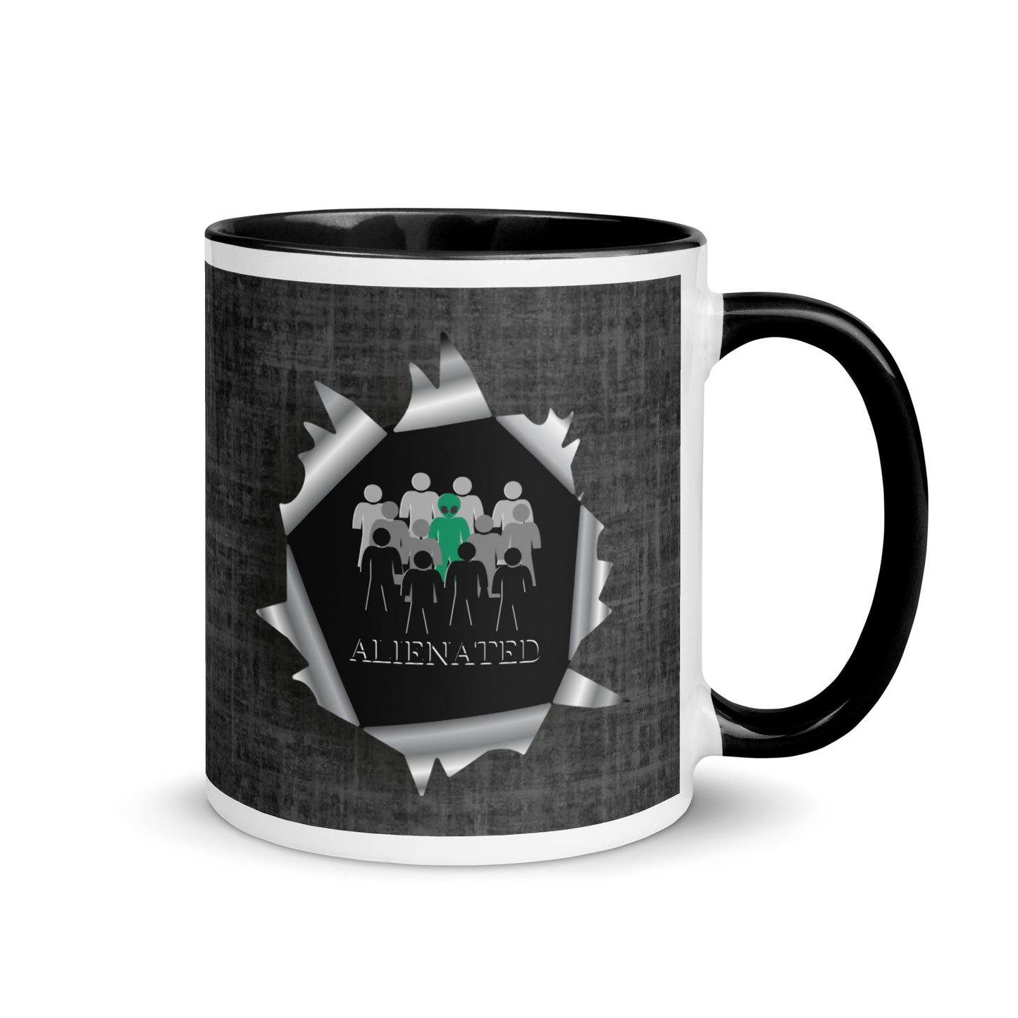 Alienated - Mug with Colour Inside