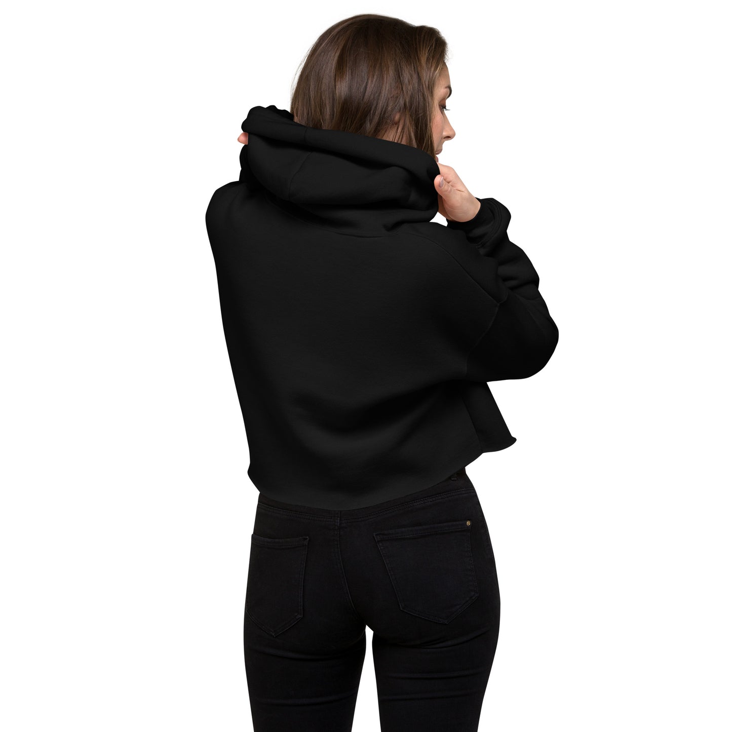 There must be life out there somewhere - Crop Hoodie