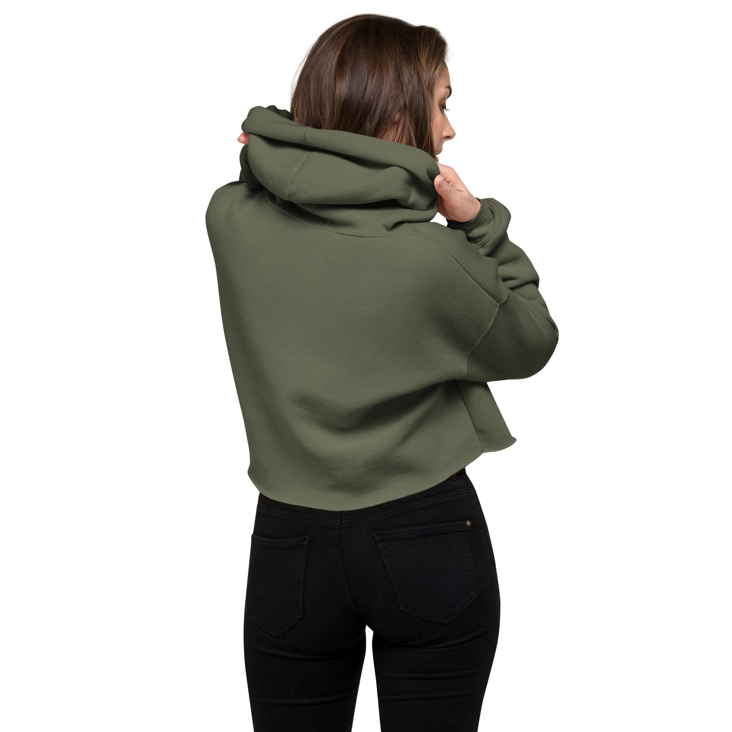 There must be life out there somewhere - Crop Hoodie