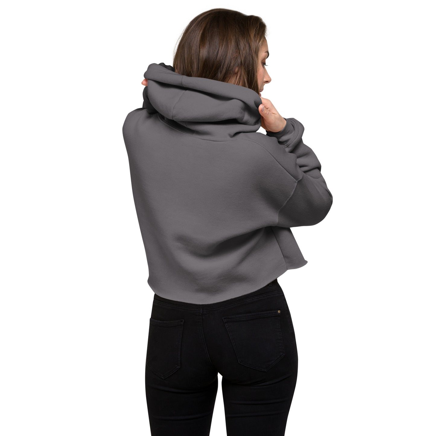 There must be life out there somewhere - Crop Hoodie